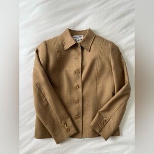 Pendleton Camel 100% Virgin Wool Jacket